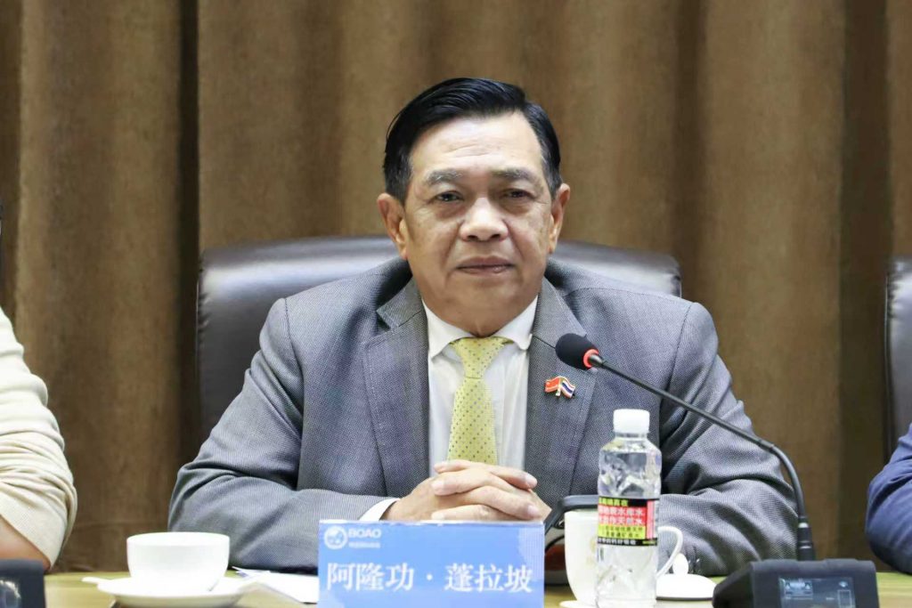 中泰（博鳌）传统医学研讨会举行||泰国前副总理阿隆功·蓬拉坡一行到访博鳌国际医院插图3
